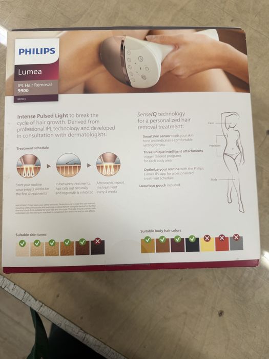 Philips lumia hair removal