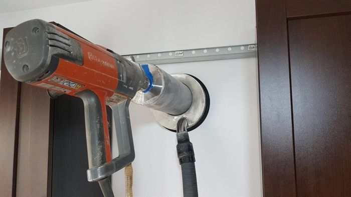 Gaura Hota Centrala prin carotate beton -Bragadiru, Domnesti, Magurele