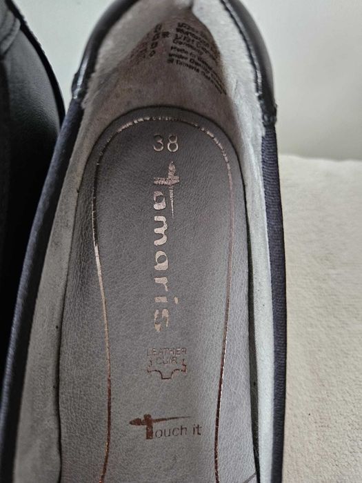 Pantofi dama din piele, Tamaris