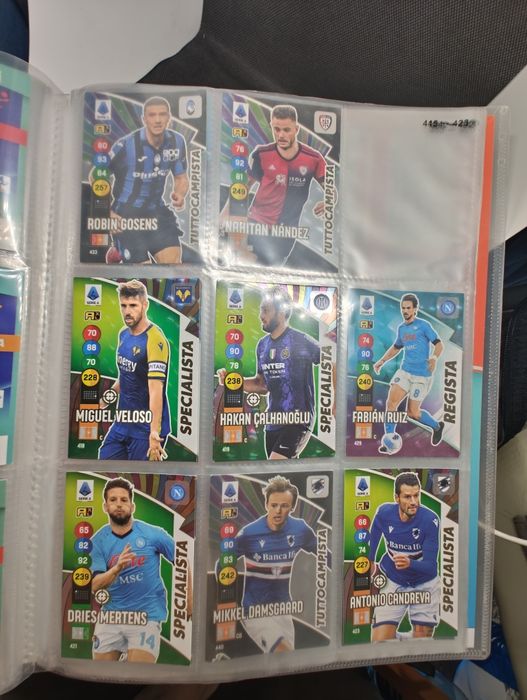 Colecție Panini Adrenalyn XL Calciatori 2021-22 – Album + 274 Carduri
