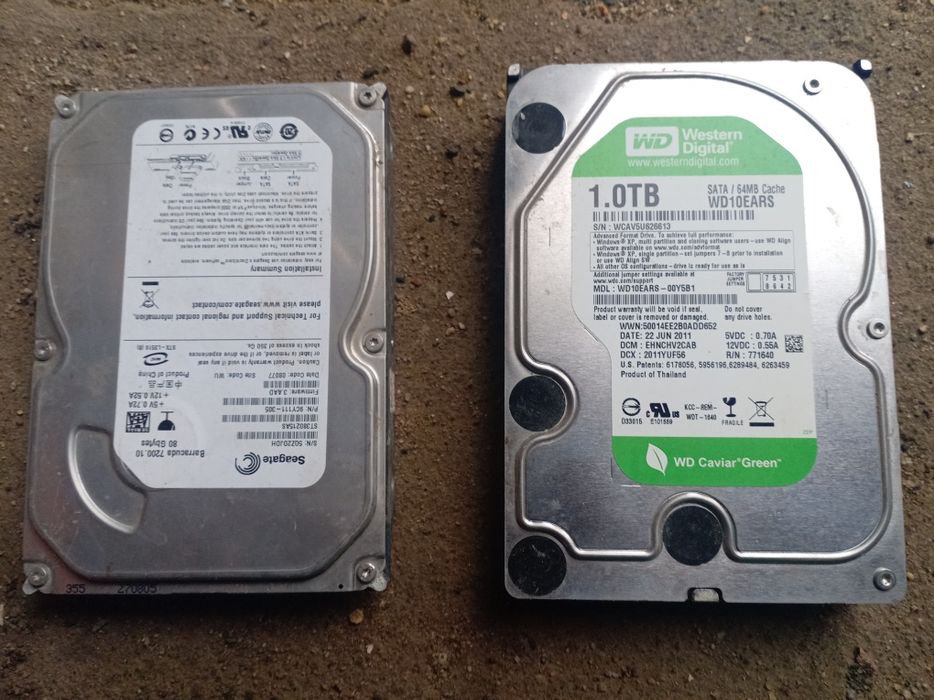 Жосткий диск  WD 1 TB SATA  Робочий (если проверишь)