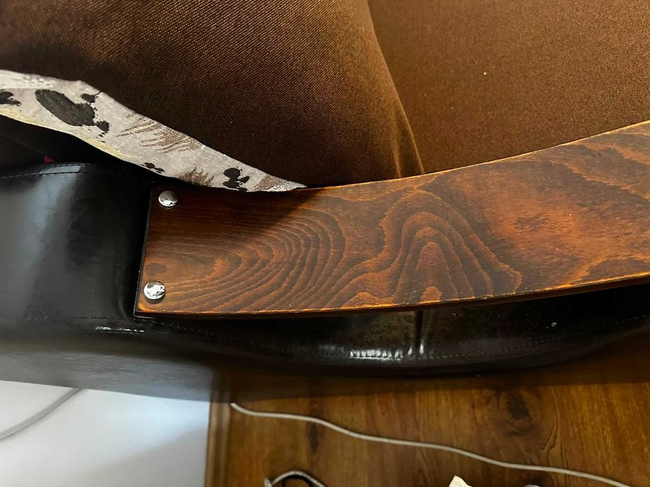 Canapea extensibilă 3 locuri, 220 cm, cu ladă și 3 perne