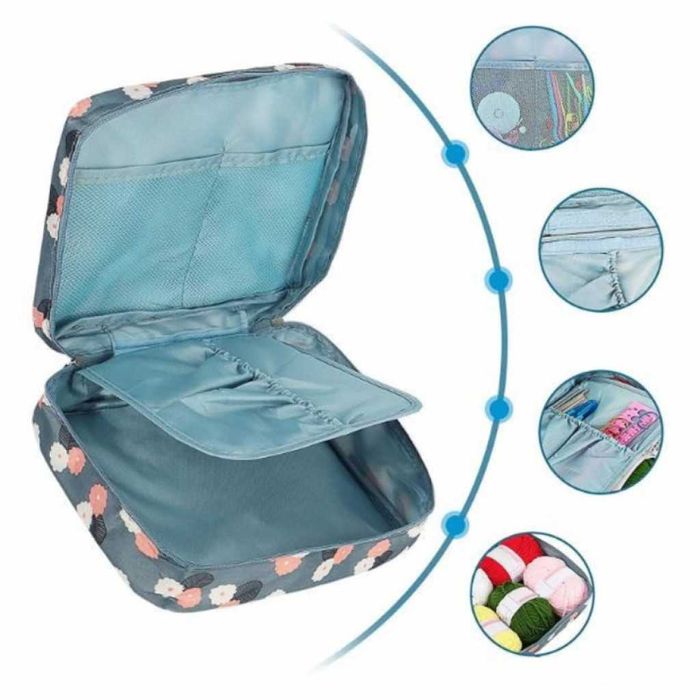 Комплект за плетене 58 части алуминиеви куки за начинаещи и напреднали