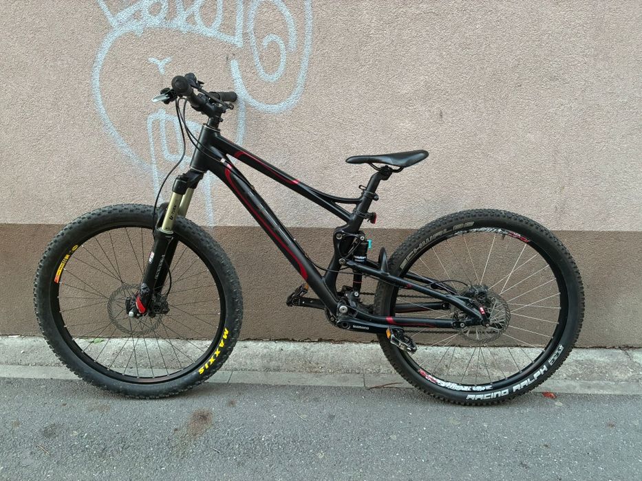 Bicicleta copii cube full suspension