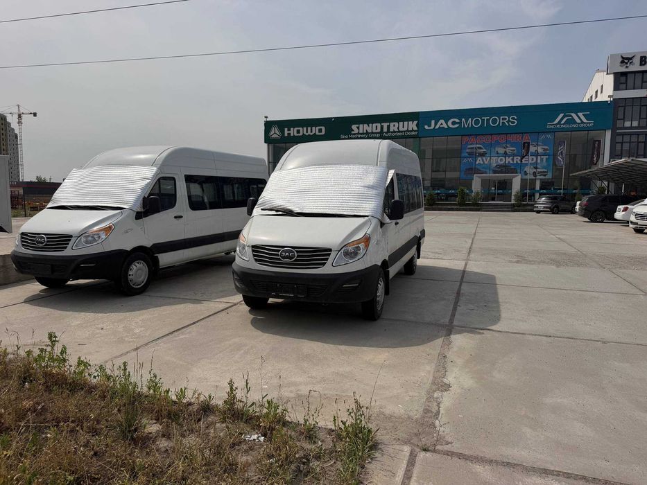 JAC SUNRAY 16 o‘rinli | Yangi mikroavtobus | Rasmiy diler | Kafolat