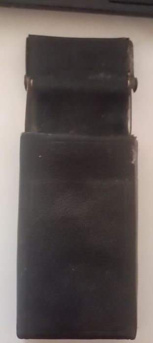 Автентична табакера за дълги цигари от естествена кожа от Соца