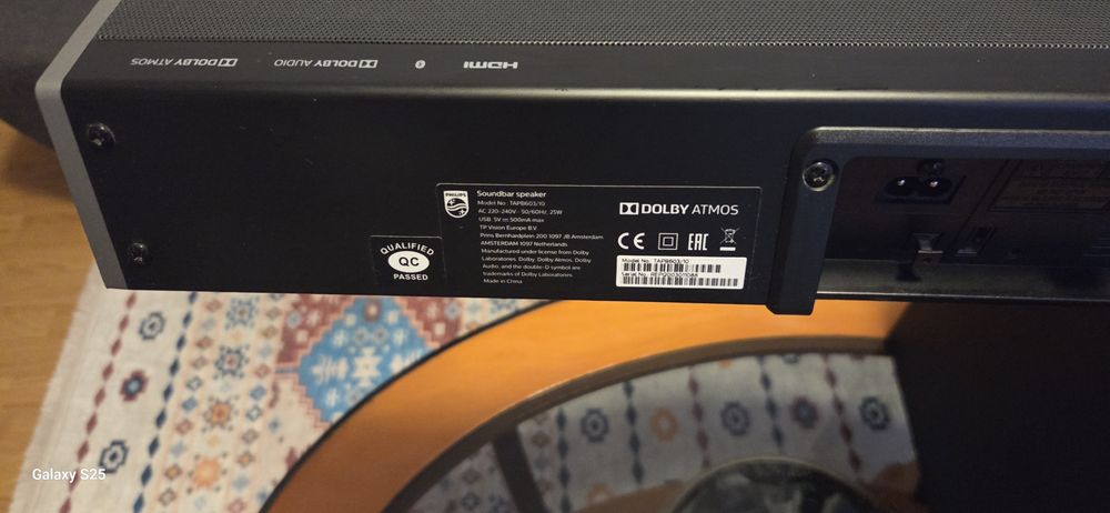 Soundbar Philips cu Subwoofer