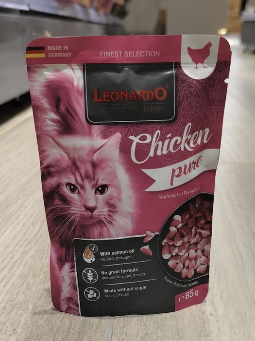Влажный корм для кошек Leonardo леонардо