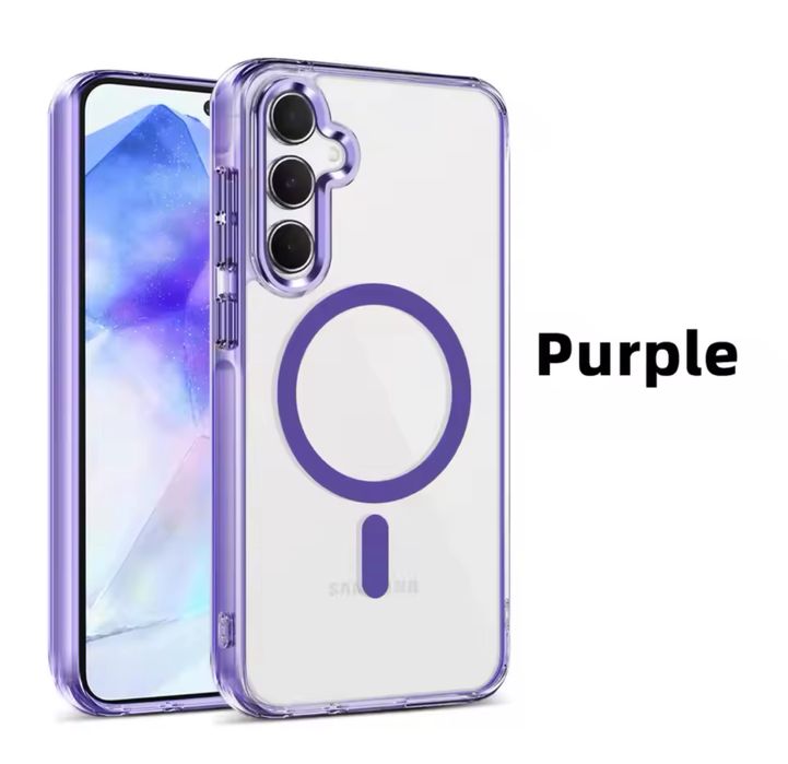 Samsung A16/A35/A55/S24 FE/A36/A56 Husa Silicon Plating Magsafe