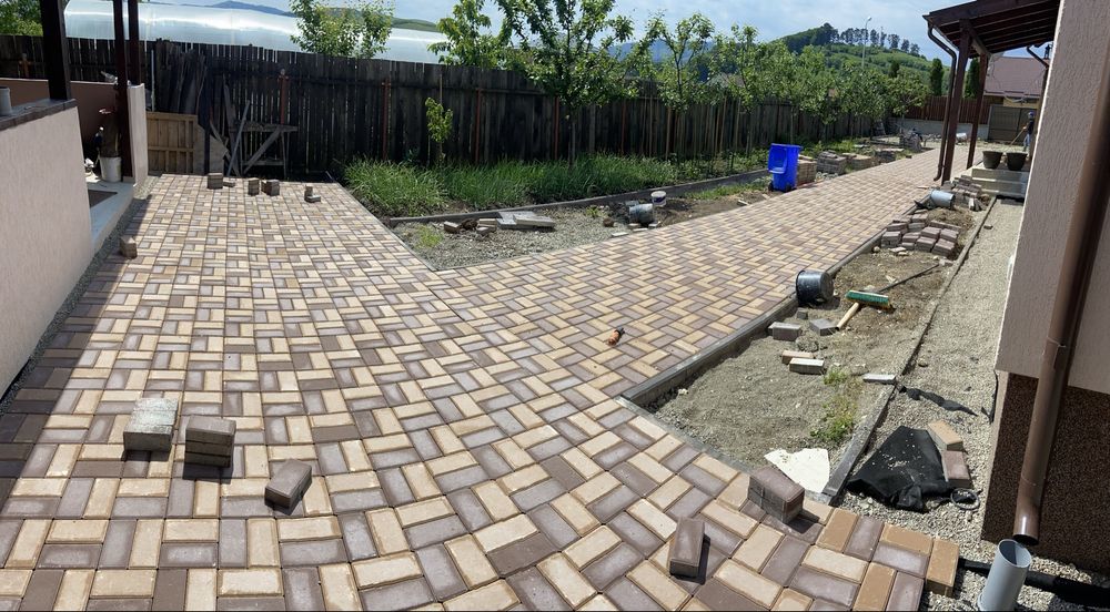 Montaj pavele/borduri/rigole.