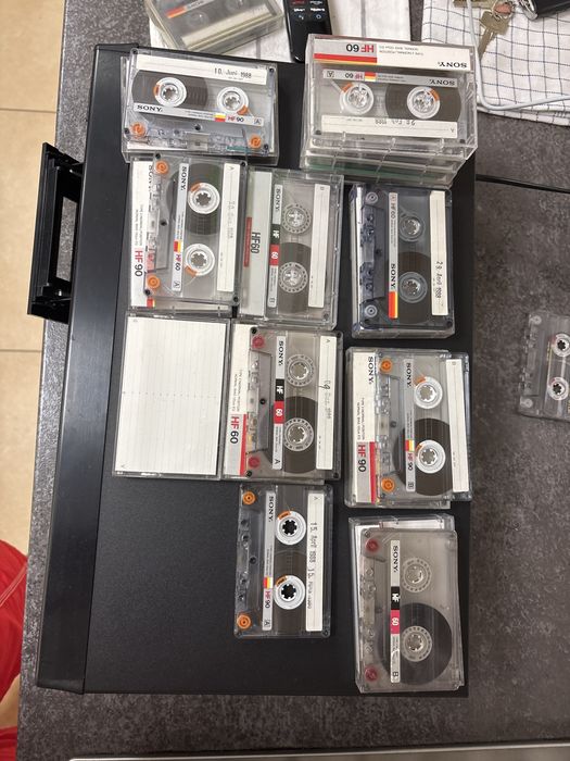 Casete SONY type 1 HF90-HF60