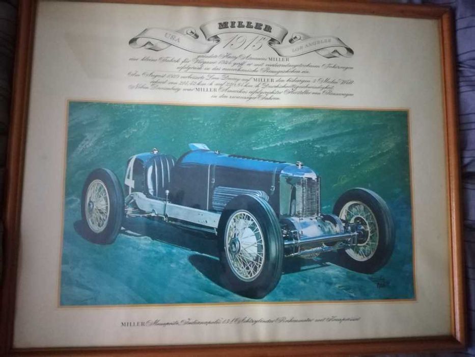 Persoană fizică vând colecție de 14 imagini cu mașini de epocă