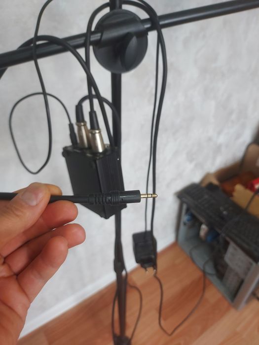 Микрорайон со штативом и фильтром