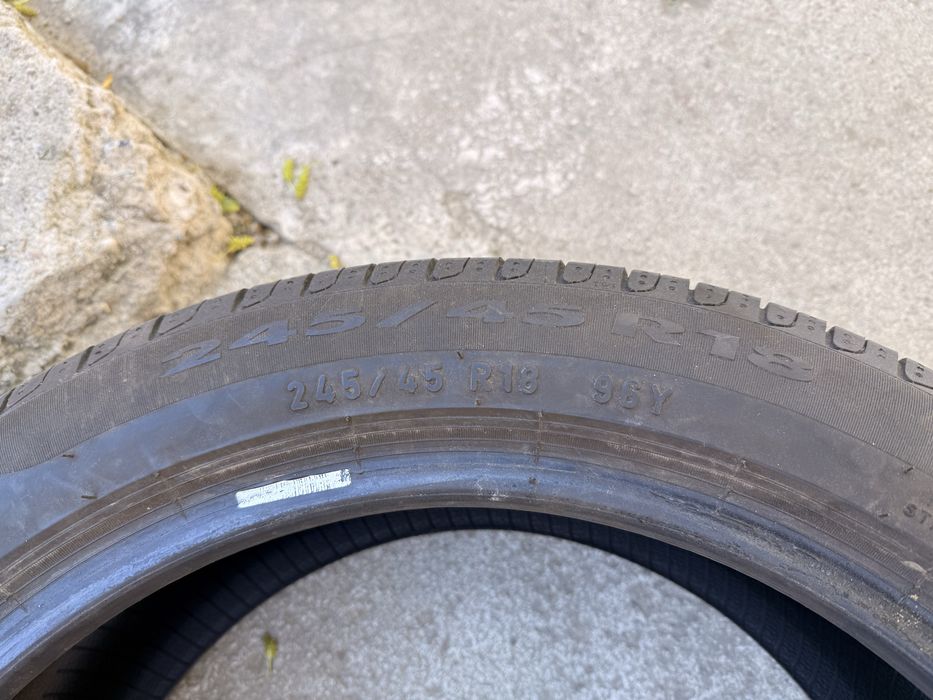 Pirelli run flat 245 45 18 omologate BMW