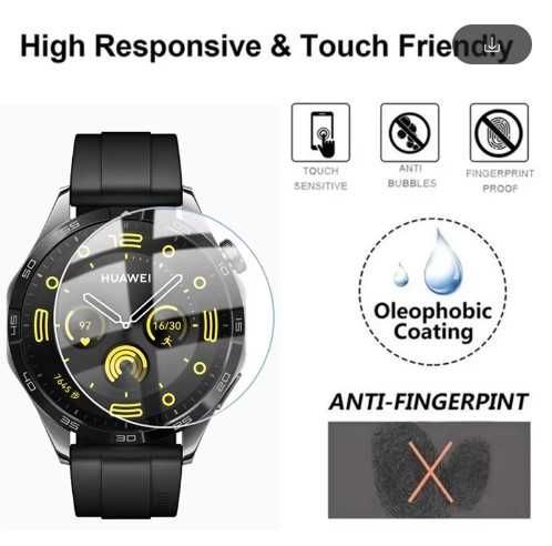 Set 2 folii sticla protectie ecran Huawei Watch GT 4(46 mm)