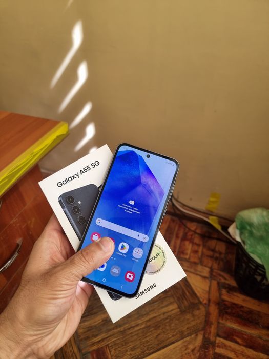 Samsung A55 5G 8/128gb(2025)iwlawi zur aybi yuq tozza telefon