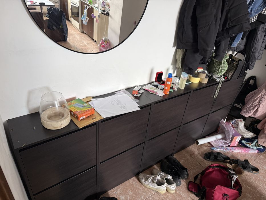 5 Buc Dulap IKEA Bissa - culoare maro- nu mai exista la vanzare