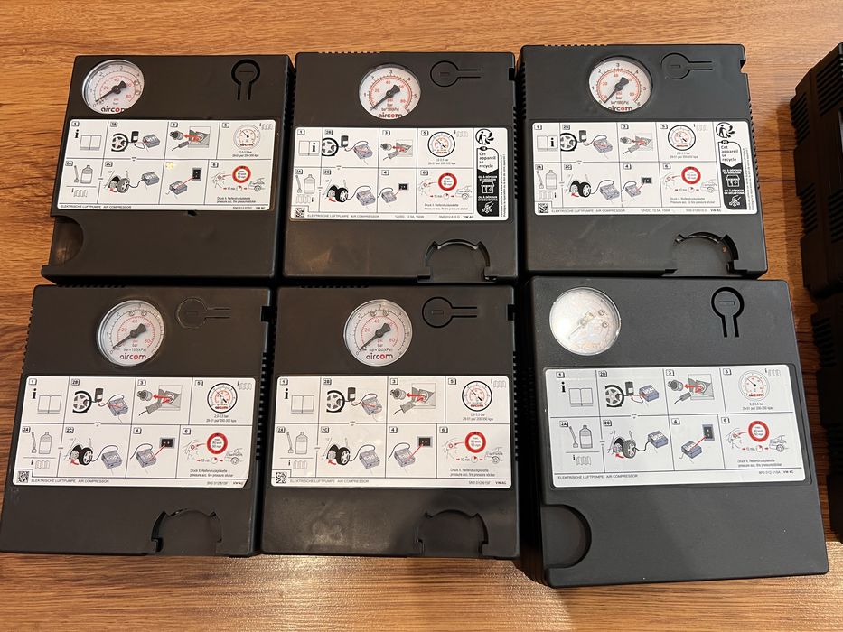 Промоция Компресор за надуване на гуми Vw Континентал(форд)нови с пяна