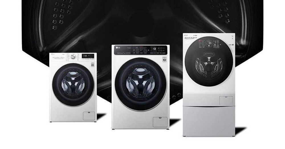 Стиральная машина LG с искусственным интеллектом доставка бесплатно