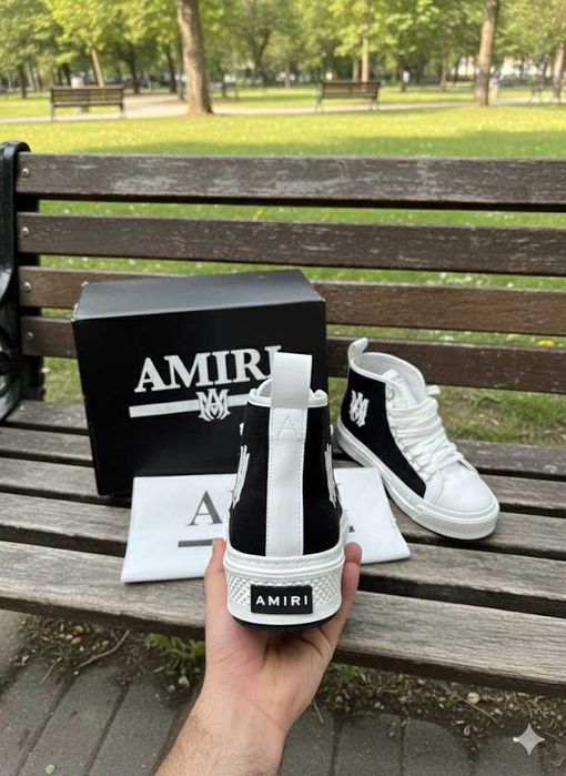 Adidasi AMIRI Court - Ghete Premium - Full Box