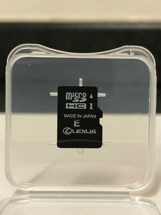 Ново Lexus 2025г Micro SD Card Europe Оригинална Навигационна Сд карта