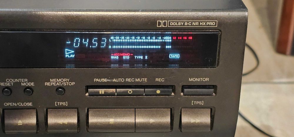 Deck Technics RS-BX646 Direct Drive, 3 capete, poze reale, test video