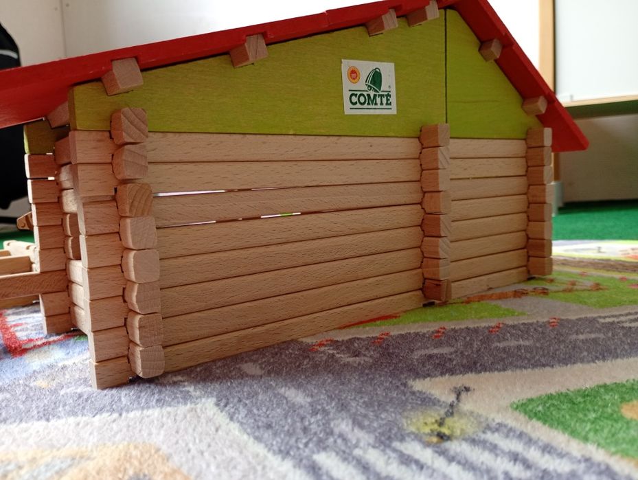 Lego Construcții lemn 140 piese