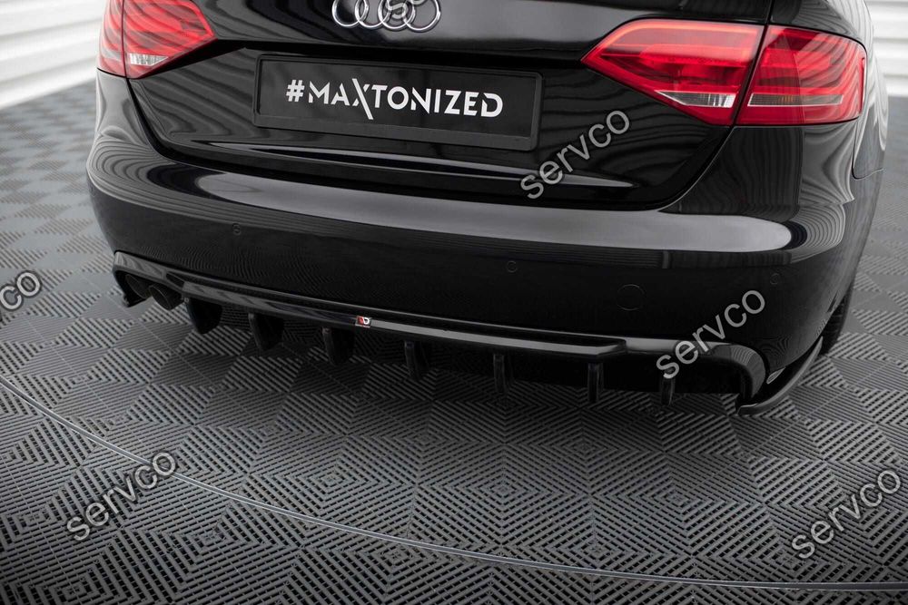 Prelungire difuzor bara spate Audi A4 B8 2007-2011 v20 - Maxton Design
