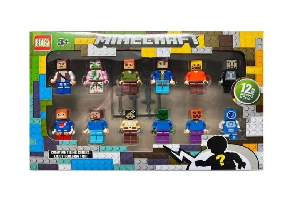 Светещи очила Майнкрафт/Minecraft с 9 програми/Играчки плюшени/фигурки