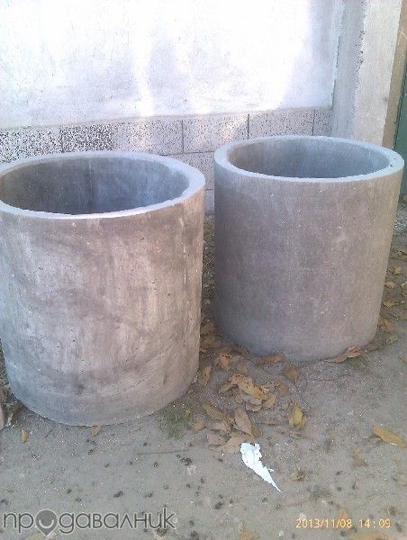 Бетонни пръстени Тръби - Куробли за кладенец или Декорация
