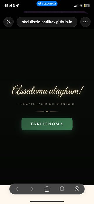 Elektron taklifnoma