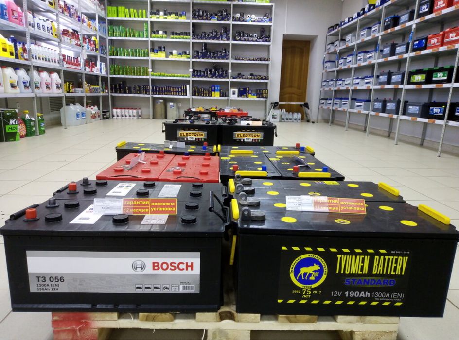 Аккумулятор на грузовой