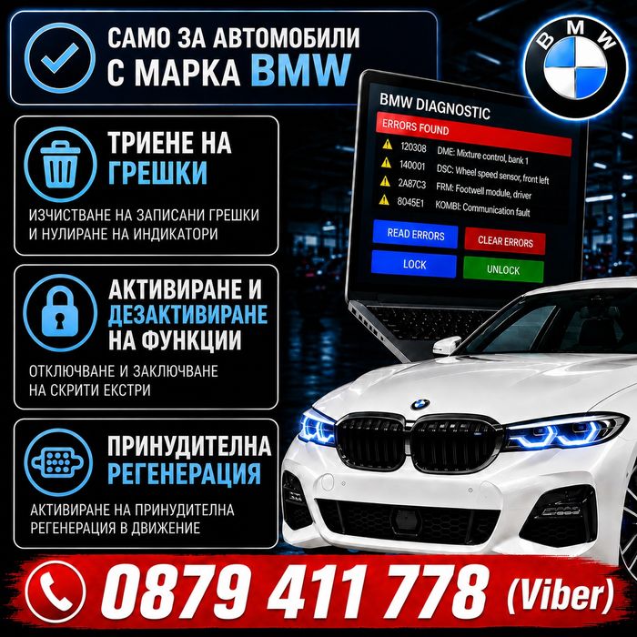 Софтуерни услуги за BMW