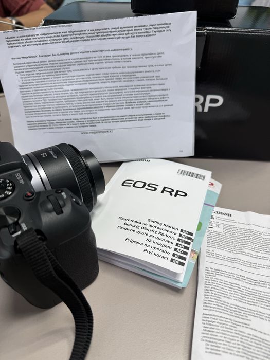 Canon RP+ обьективом новый