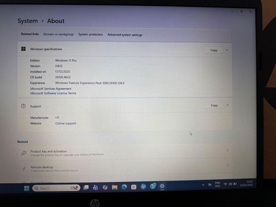 Laptop HP 250 G9 15.6 inch, Intel i5 12th Gen, 16 GB RAM