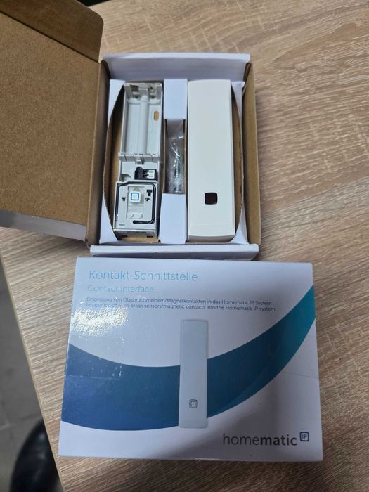 Interfață de contact Homematic IP 153149A0 HmIP-SCI, 3 V, albă