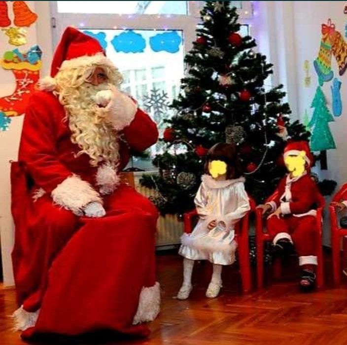 Mos Craciun  EXISTA! 74 ani,experienta GRATIS colinde  Ore disponibile