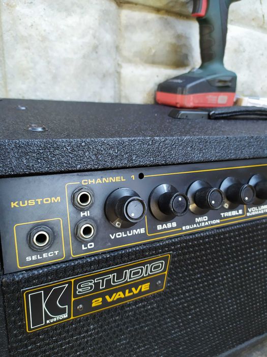 Vintage Лампов усилвател , глава за китара Kustom K Studio-USA