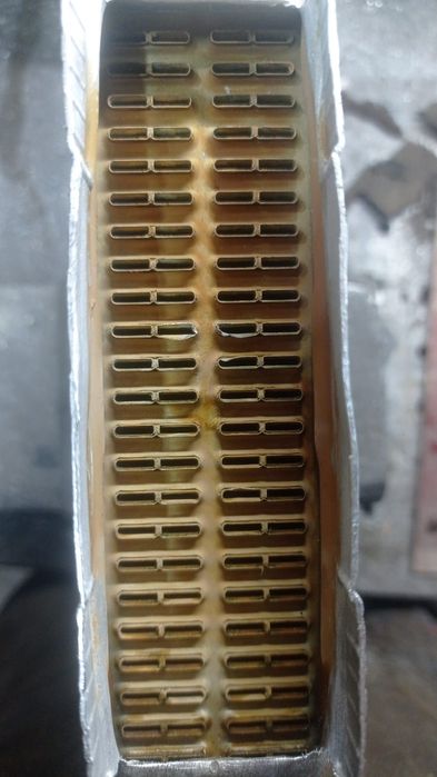 Чистка алюминиевых радиаторов печек