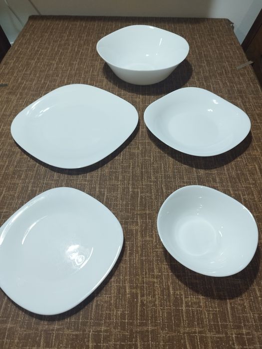 Сервиз за хранене Luminarc Carine White, за 12 / 6 души