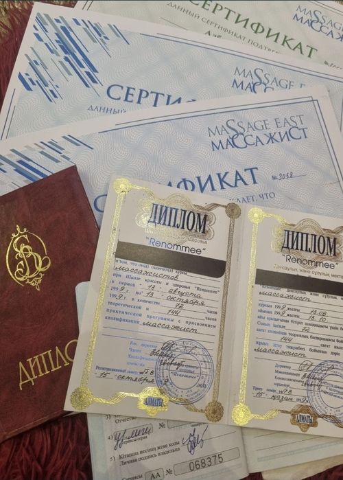 Массаж : Мастерство профессионала и опыт .