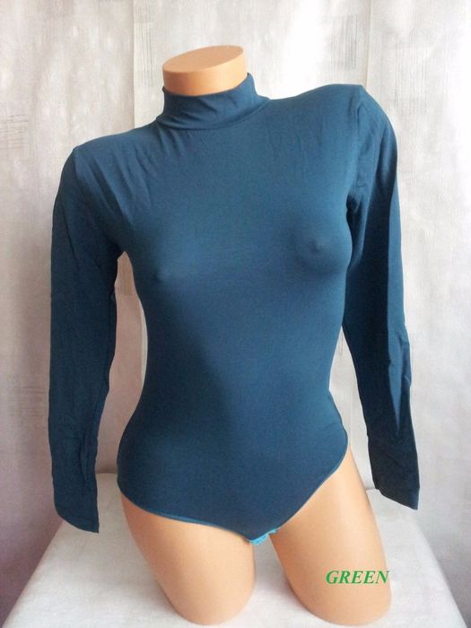 НОВО Боди поло , дълъг ръкав, бикина 4XL, розов, червен,син,графит