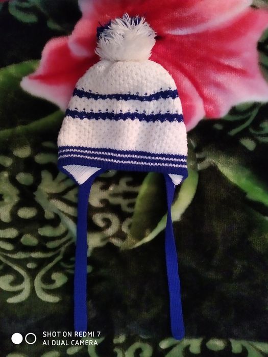 Шапочка для новорожденных