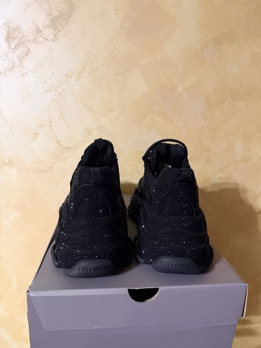 Balenciaga Triple S Black Crystal