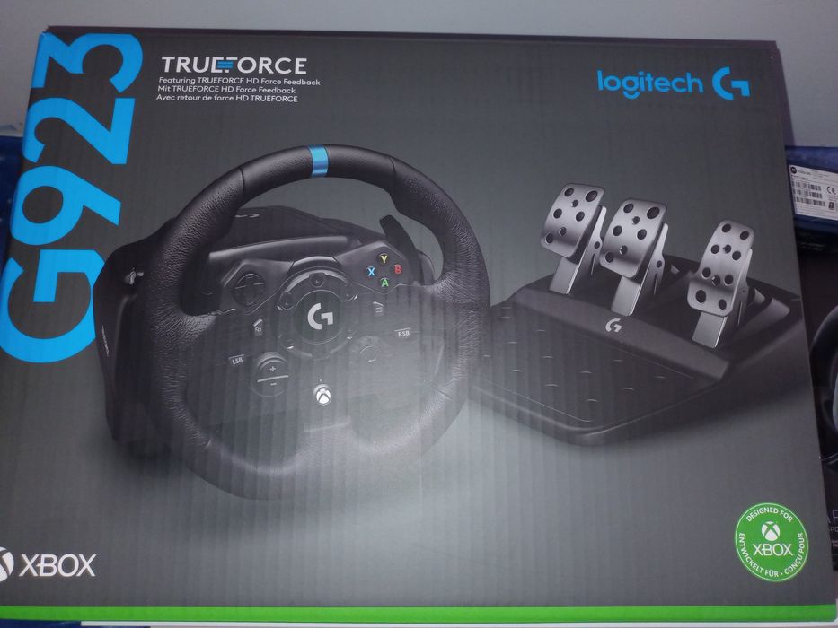 Logitech g923 за Xbox series S/X Xbox ONE и Pc