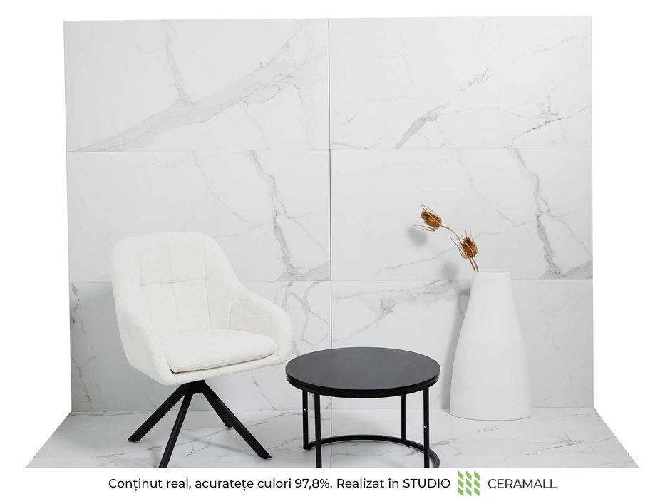 Gresie portelanata Statuario Mate 60×120 Xs Rc