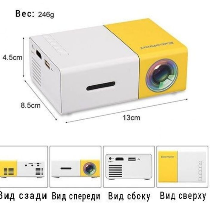 Мини проектор yg-300. Мини проектор unic yg-300. Портативный проектор cinemood. Yg300 мини-проектор диаметр. Портативный проектор umiio projector.