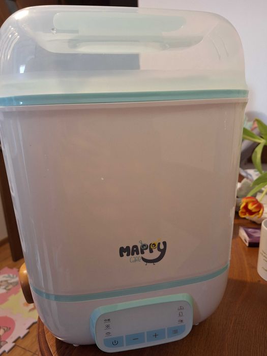 Sterilizator electric 5 in 1 Mappy, pentru 8 biberoane