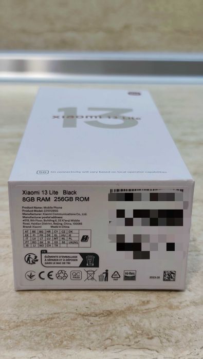 Xiaomi 13 Lite 5G, 8/256