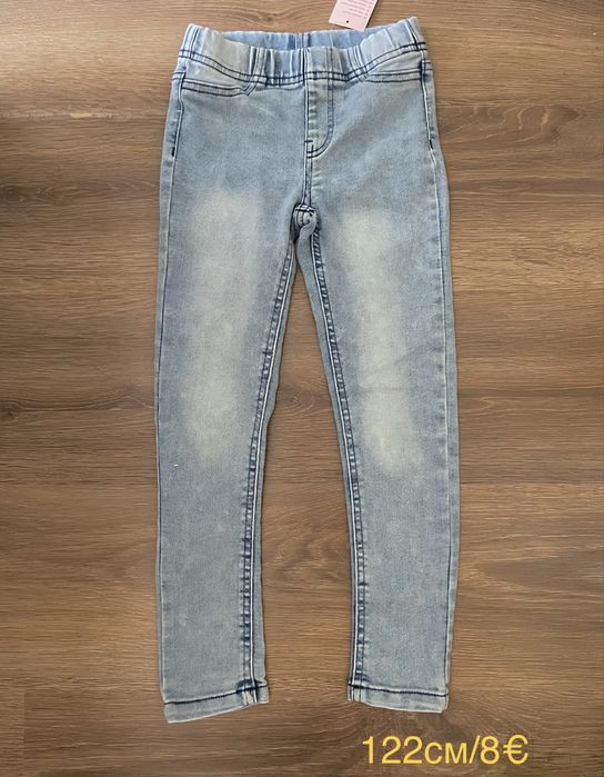 Зимно яке Zara , клинове, дънки , комплекти, яке  122 см